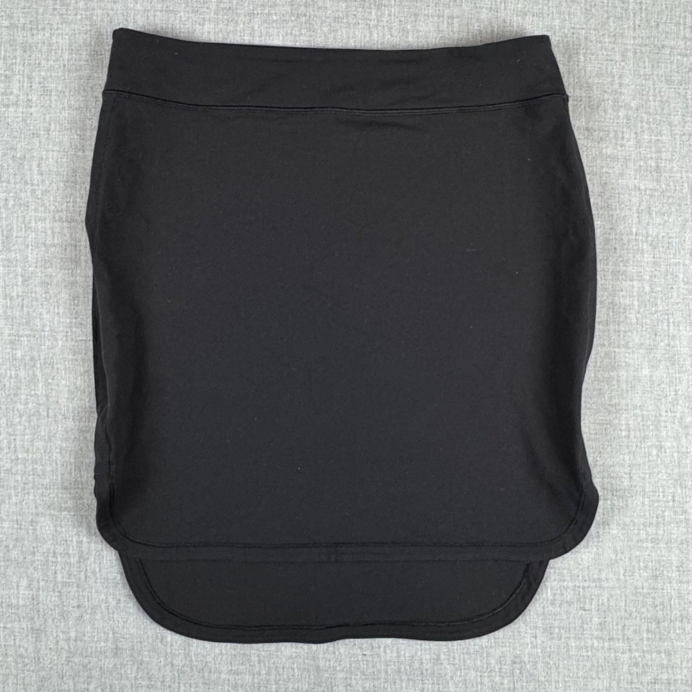 Lululemon Mini Skirt Womens Size 8 Black Pull-On Athletic Casual
